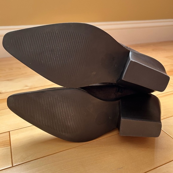 House of Harlow 1960 NWT Brown Suede Ankle Boots Sizes 6.5 - Picture 7 of 11